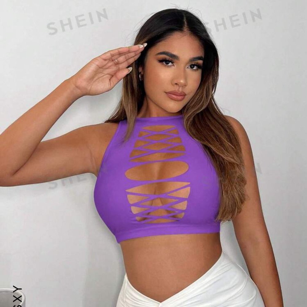 SHEIN Crop Top Size Large